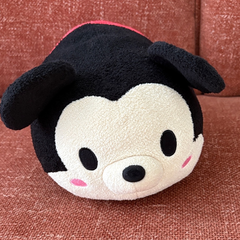 Disney Tsum Tsum Mickey Mouse Plush - Black and Cream - Picture 5 of 5